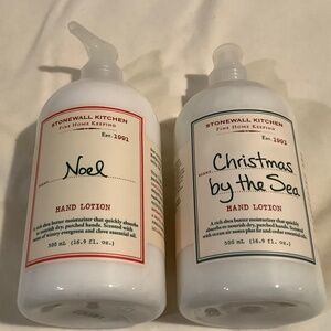Stonewall Kitchens Set of 2 Hand Lotions-NWT